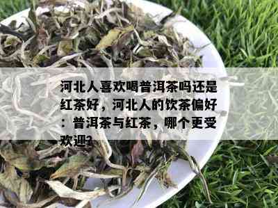 河北人喜欢喝普洱茶吗还是红茶好，河北人的饮茶偏好：普洱茶与红茶，哪个更受欢迎？