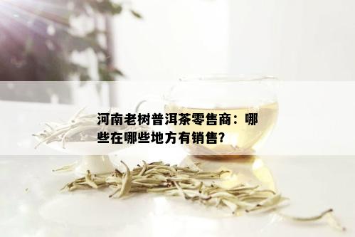 河南老树普洱茶零售商：哪些在哪些地方有销售？