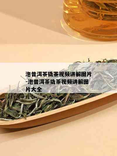 泡普洱茶撬茶视频讲解图片-泡普洱茶撬茶视频讲解图片大全