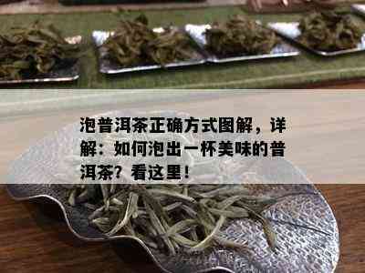 泡普洱茶正确方式图解，详解：如何泡出一杯美味的普洱茶？看这里！