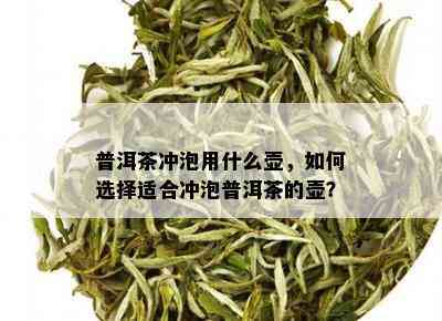 普洱茶冲泡用什么壶，如何选择适合冲泡普洱茶的壶？