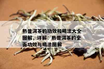 熟普洱茶的功效和喝法大全图解，详解：熟普洱茶的全面功效与喝法图解