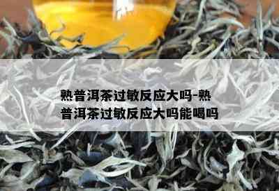 熟普洱茶过敏反应大吗-熟普洱茶过敏反应大吗能喝吗