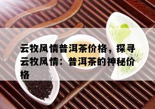 云牧风情普洱茶价格，探寻云牧风情：普洱茶的神秘价格