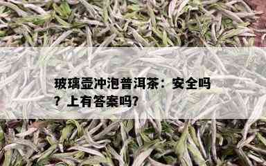 玻璃壶冲泡普洱茶：安全吗？上有答案吗？