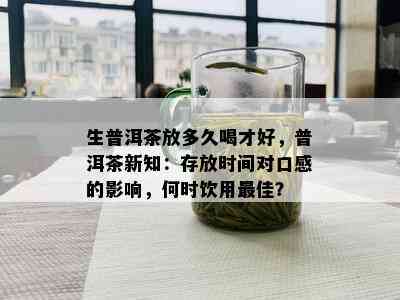 生普洱茶放多久喝才好，普洱茶新知：存放时间对口感的影响，何时饮用更佳？