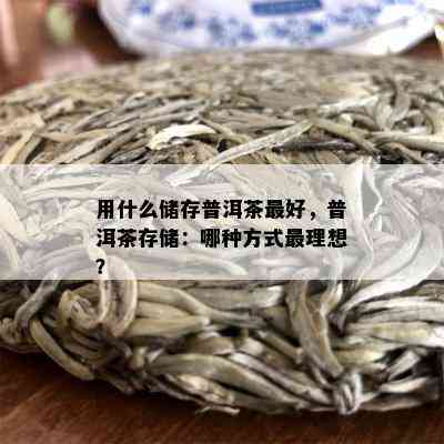 用什么储存普洱茶更好，普洱茶存储：哪种方式最理想？