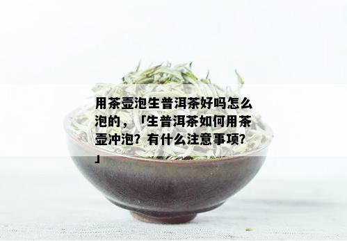 用茶壶泡生普洱茶好吗怎么泡的，「生普洱茶如何用茶壶冲泡？有什么注意事项？」