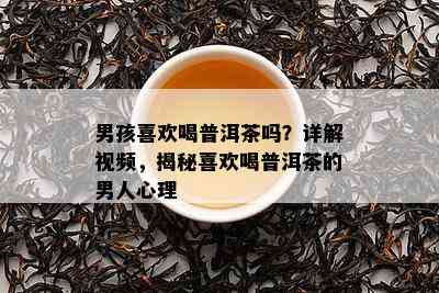 男孩喜欢喝普洱茶吗？详解视频，揭秘喜欢喝普洱茶的男人心理