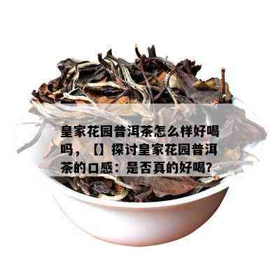 皇家花园普洱茶怎么样好喝吗，【】探讨皇家花园普洱茶的口感：是否真的好喝？