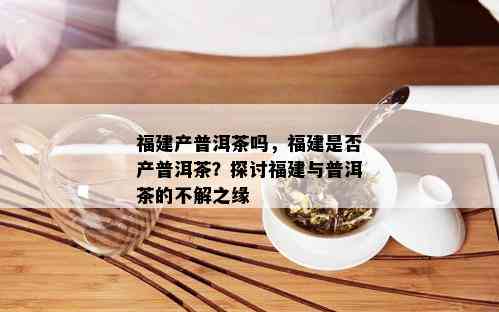 福建产普洱茶吗，福建是否产普洱茶？探讨福建与普洱茶的不解之缘