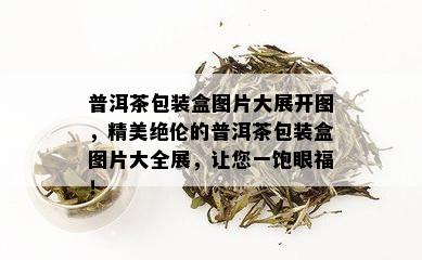 普洱茶包装盒图片大展开图，精美绝伦的普洱茶包装盒图片大全展，让您一饱眼福！