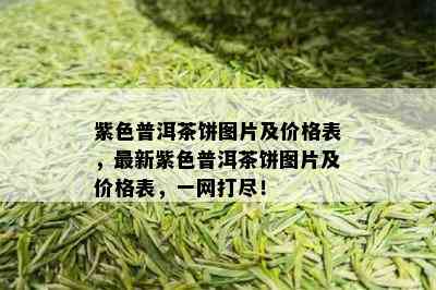 紫色普洱茶饼图片及价格表，最新紫色普洱茶饼图片及价格表，一网打尽！