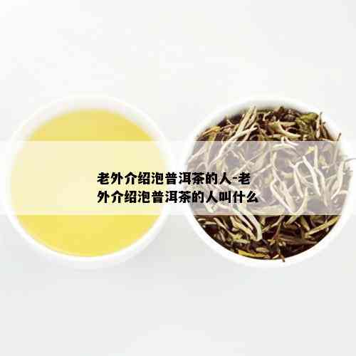 老外介绍泡普洱茶的人-老外介绍泡普洱茶的人叫什么