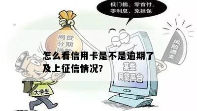 怎么看信用卡是不是逾期了及上征信情况？