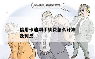 信用卡逾期手续费怎么计算及利息