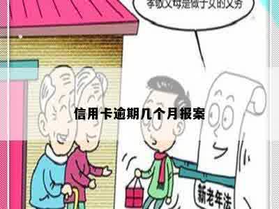 信用卡逾期几个月报案