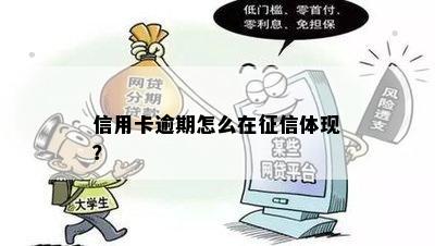 信用卡逾期怎么在征信体现？