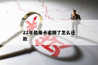 22年信用卡逾期了怎么还款