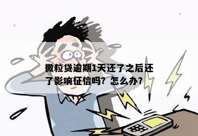 微粒贷逾期1天还了之后还了影响征信吗？怎么办？