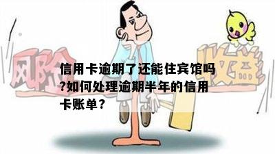 信用卡逾期了还能住宾馆吗?如何处理逾期半年的信用卡账单?