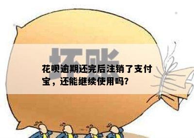 花呗逾期还完后注销了支付宝，还能继续使用吗？