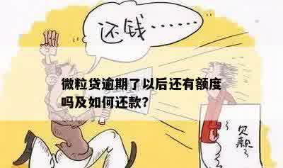 微粒贷逾期了以后还有额度吗及如何还款?