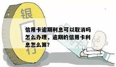 信用卡逾期利息可以取消吗怎么办理，逾期的信用卡利息怎么算？