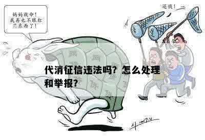 代消征信违法吗？怎么处理和举报？