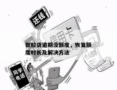 微粒贷逾期没额度，恢复额度时长及解决方法