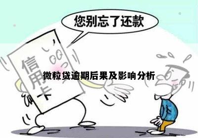 微粒贷逾期后果及影响分析