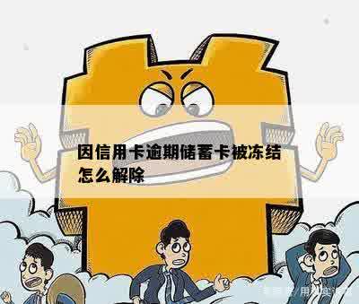 因信用卡逾期储蓄卡被冻结怎么解除