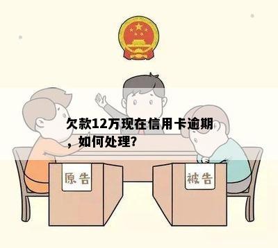 欠款12万现在信用卡逾期，如何处理？