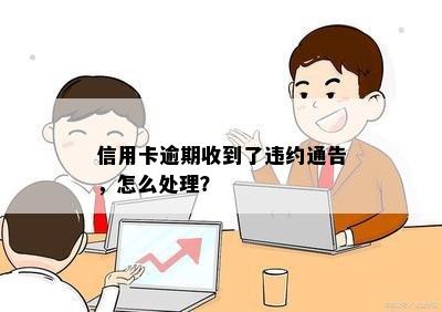 信用卡逾期收到了违约通告，怎么处理？