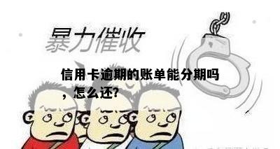 信用卡逾期的账单能分期吗，怎么还？