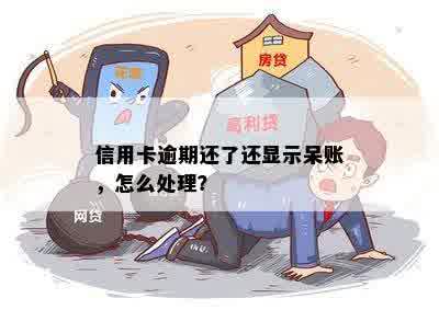 信用卡逾期还了还显示呆账，怎么处理？