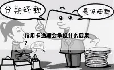 信用卡逾期会承担什么后果？