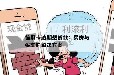 信用卡逾期想贷款：买房与买车的解决方案