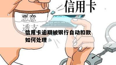 信用卡逾期被银行自动扣款如何处理