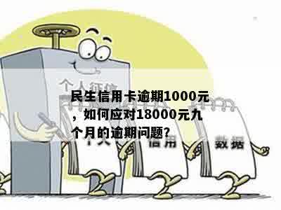 民生信用卡逾期1000元，如何应对18000元九个月的逾期问题？