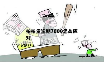 拍拍贷逾期7000怎么应对