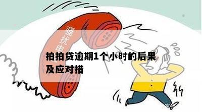 拍拍贷逾期1个小时的后果及应对措