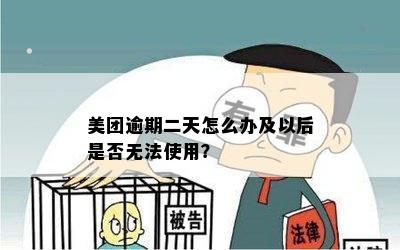 美团逾期二天怎么办及以后是否无法使用？