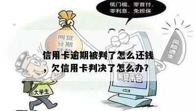 信用卡逾期被判了怎么还钱，欠信用卡判决了怎么办？