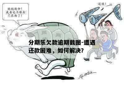 分期乐欠款逾期截图-遭遇还款困难，如何解决？