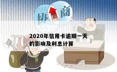 2020年信用卡逾期一天的影响及利息计算