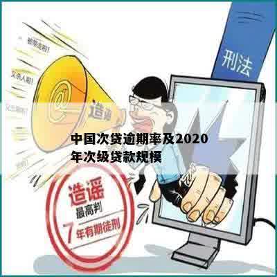 中国次贷逾期率及2020年次级贷款规模