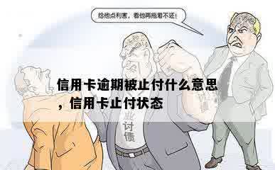 信用卡逾期被止付什么意思，信用卡止付状态