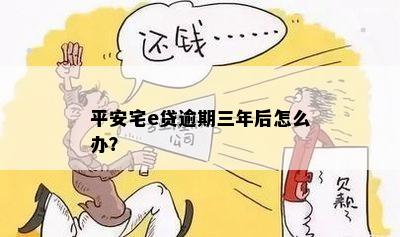 平安宅e贷逾期三年后怎么办？