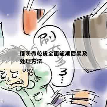 借呗微粒贷全面逾期后果及处理方法